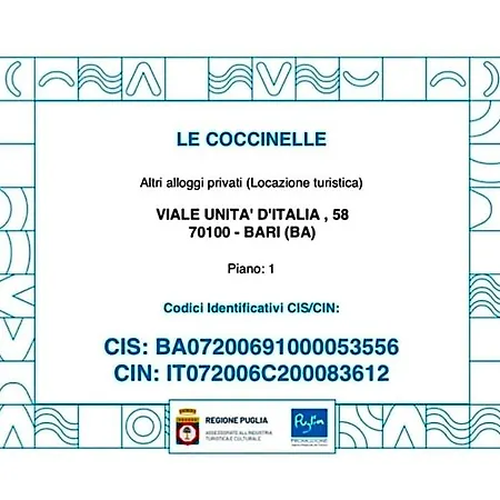 Bed & Breakfast Le Coccinelle